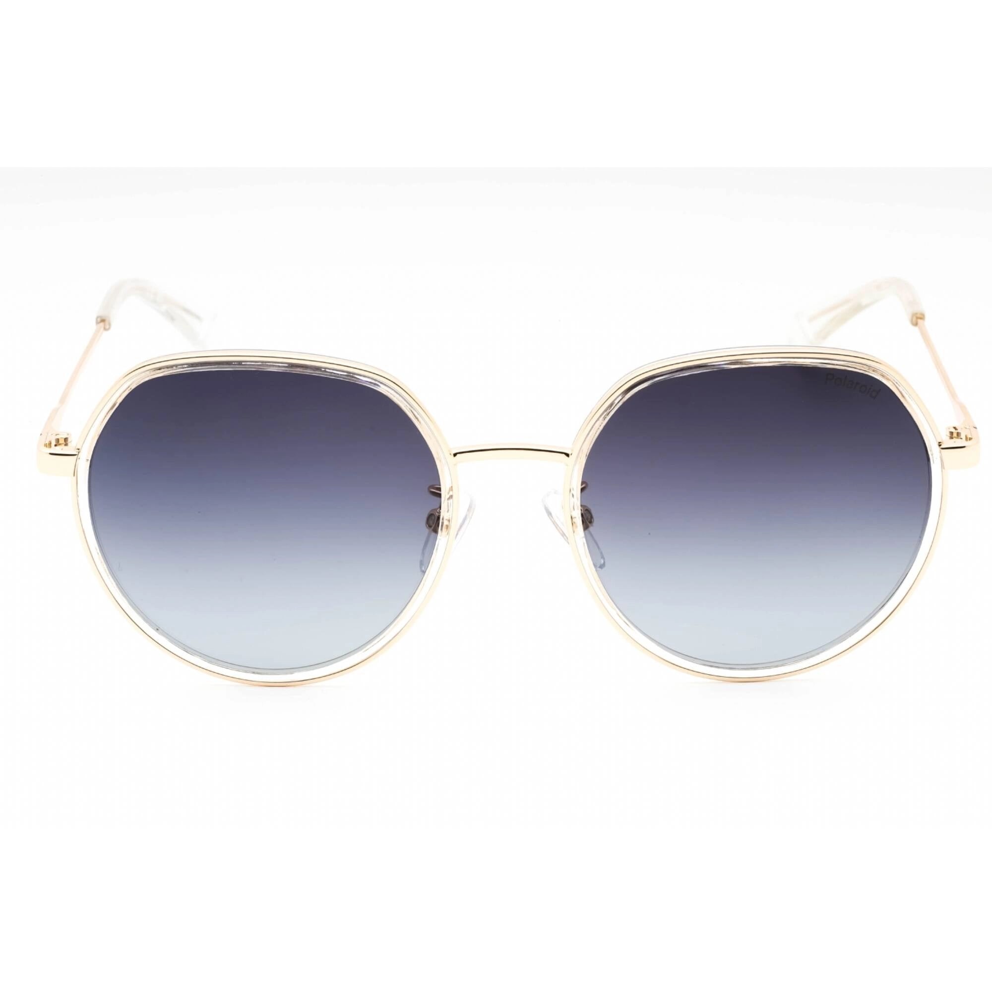 Polaroid Core Women's Sunglasses - Gold Oval Frame Grey Lens | PLD 4160/G/S/X 0J5G WJ
