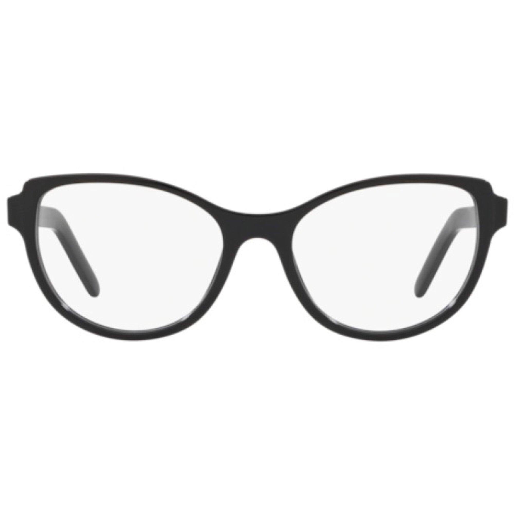 Prada Women's Eyeglasses - Black Cat Eye Frame Demo Lens | PRADA 0PR 12VV 1AB1O1