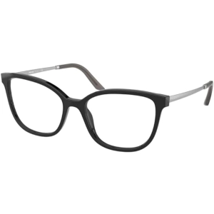 Prada Women's Eyeglasses - Black Plastic Butterfly Frame | PRADA 0PR 07WV 1AB1O152