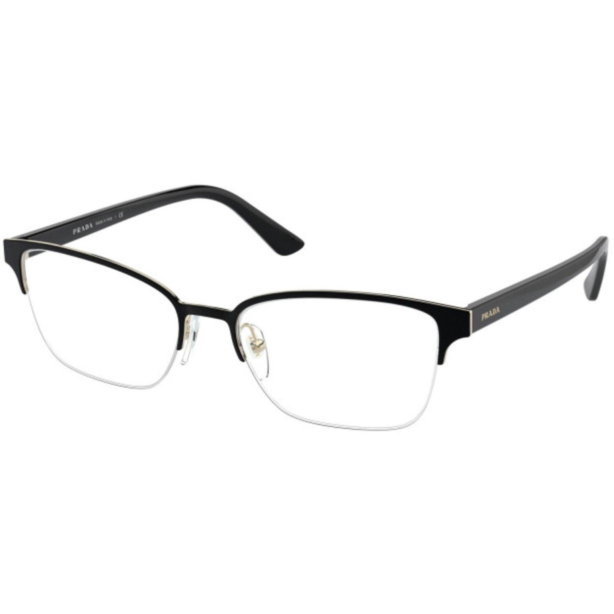 Prada Women's Eyeglasses - Millennials Top Black/Pale Gold | PRADA 0PR 61XV AAV1O1