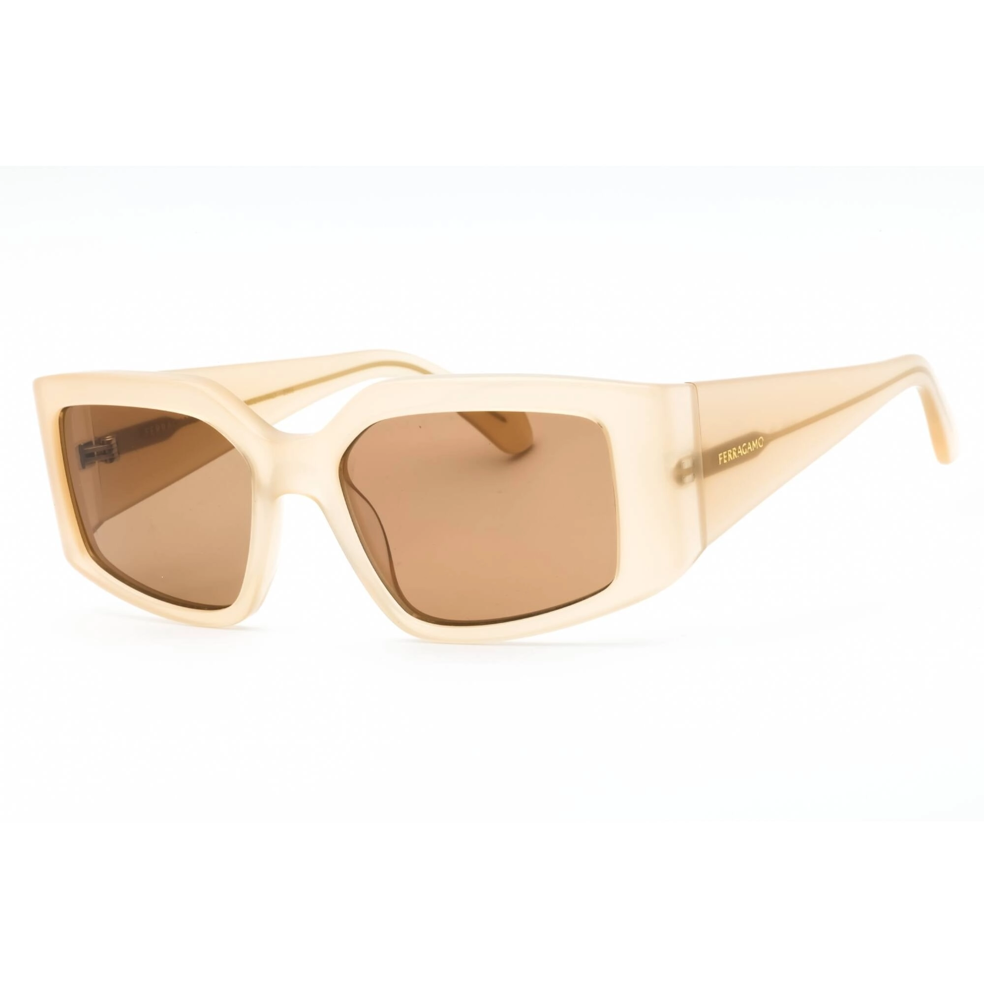 Salvatore Ferragamo Women's Sunglasses - Opaline Honey Frame Beige Lens | SF1101S 708