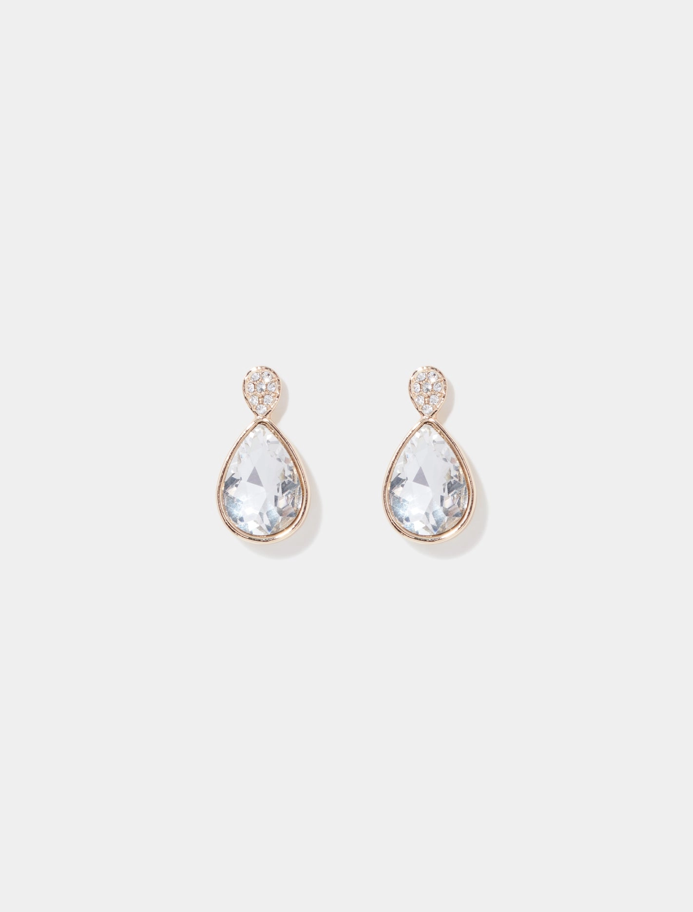 Stef Stone Teardrop Stud Earrings