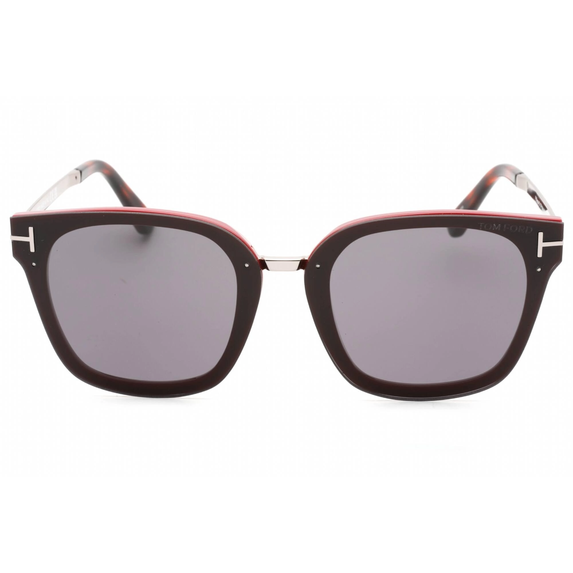 Tom Ford Women's Sunglasses - Shiny Bordeaux Injected Propionate Frame | FT1014 71A