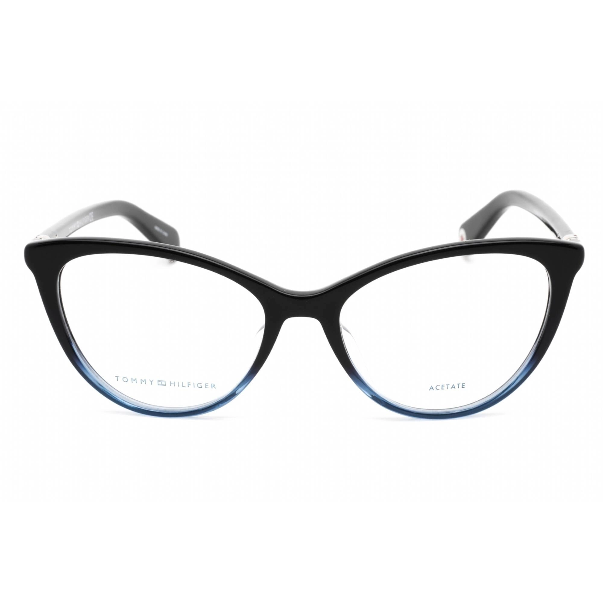 Tommy Hilfiger Women's Eyeglasses - Cat Eye Blue Azure Plastic Frame | TH 1775 ZX9