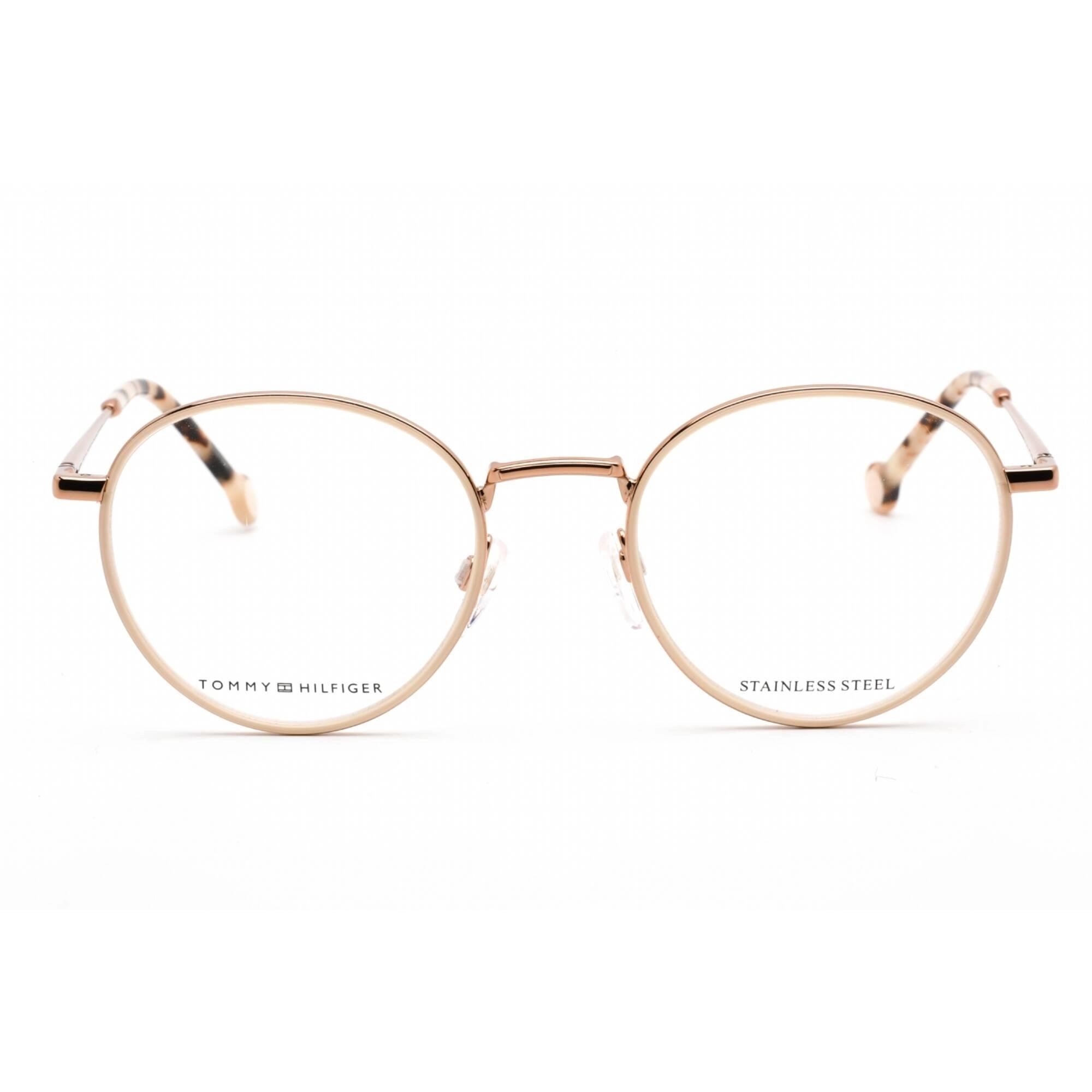 Tommy Hilfiger Women's Eyeglasses - Gold Copper Frame Clear Lens | TH 1820 0DDB 00