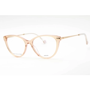 Tommy Hilfiger Women's Eyeglasses - Peach Cat Eye Full Rim Frame | TH 1882 0733 00