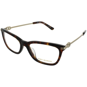 Tory Burch Women's Eyeglasses - Dark Tortoise Plastic Cat Eye Frame | 0TY2117U 1728