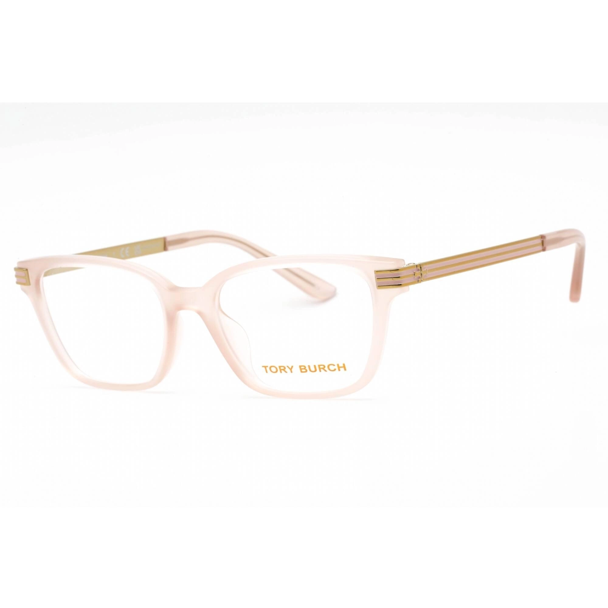 Tory Burch Women's Eyeglasses - Milky Blush Plastic Rectangular Frame | 0TY4007U 1878
