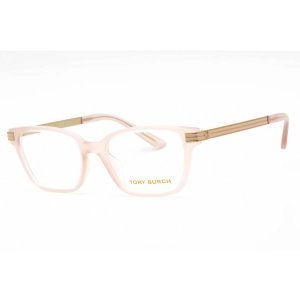 Tory Burch Women's Eyeglasses - Milky Blush Plastic Rectangular Frame | 0TY4007U 1878