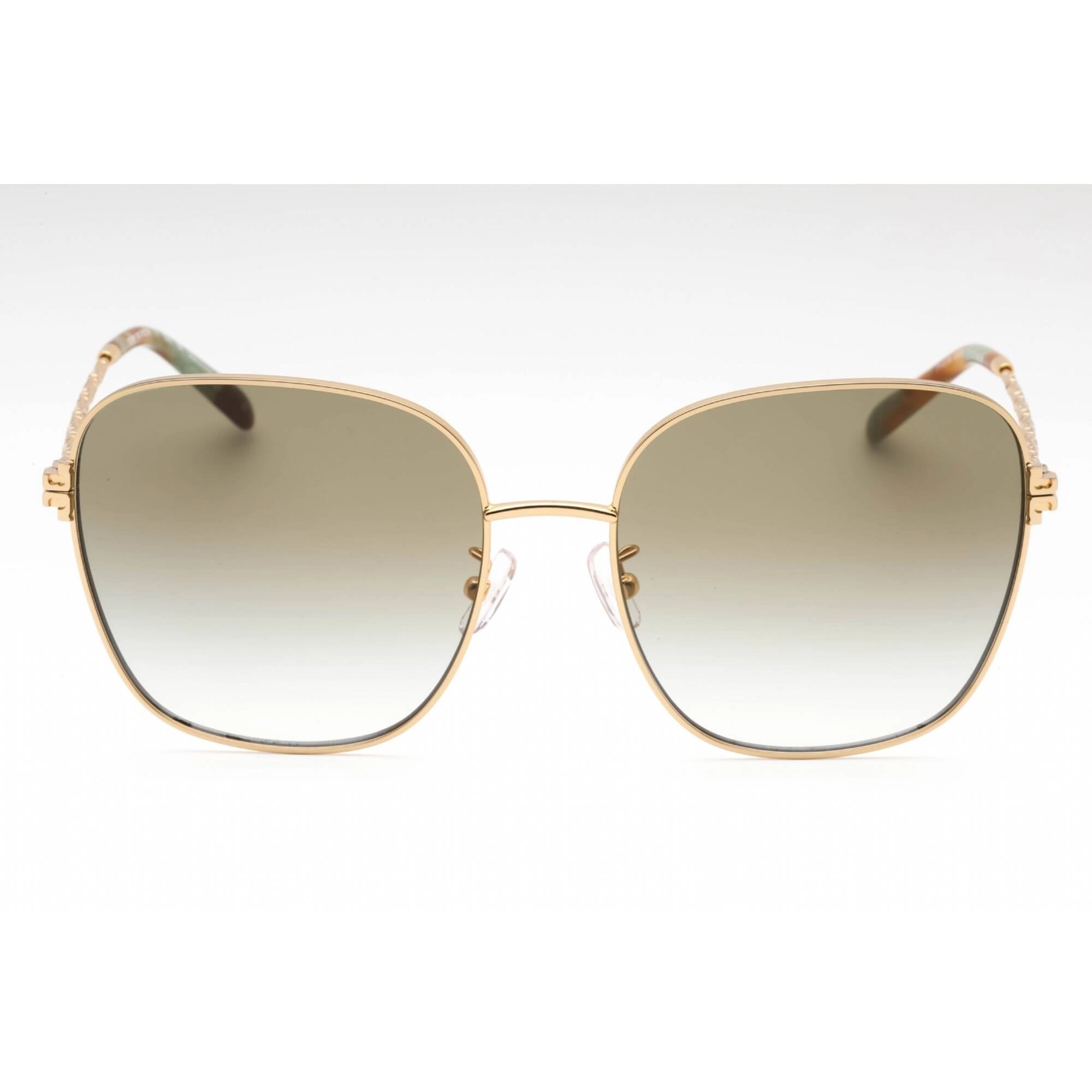 Tory Burch Women's Sunglasses - Gold Metal Square Full Rim Frame | 0TY6108 33438E