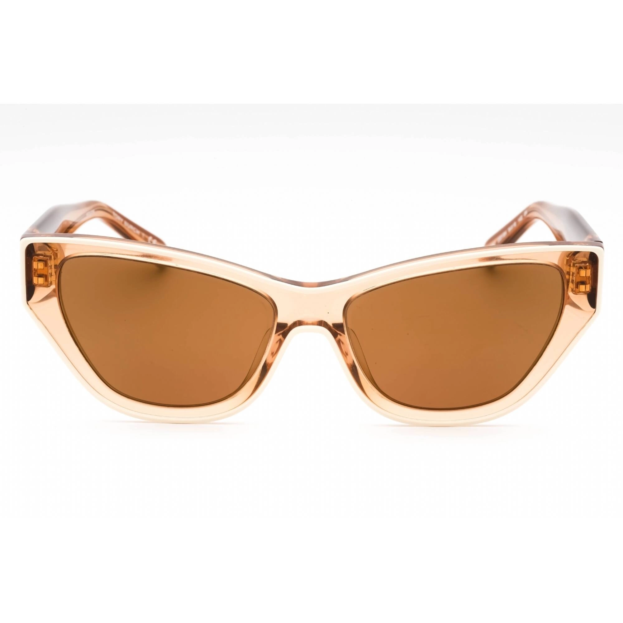 Tory Burch Women's Sunglasses - Transparent Brown/Ivory White Frame | 0TY7206U 20016H