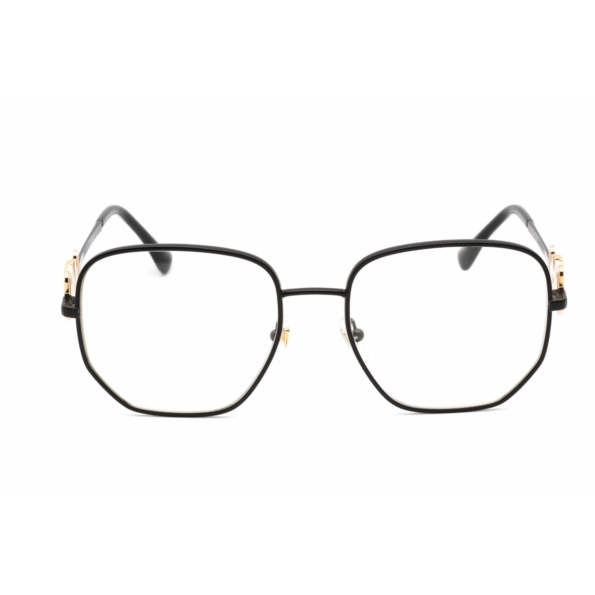 Versace Women's Eyeglasses - Full Rim Square Shape Black Metal Frame | 0VE1283 1261