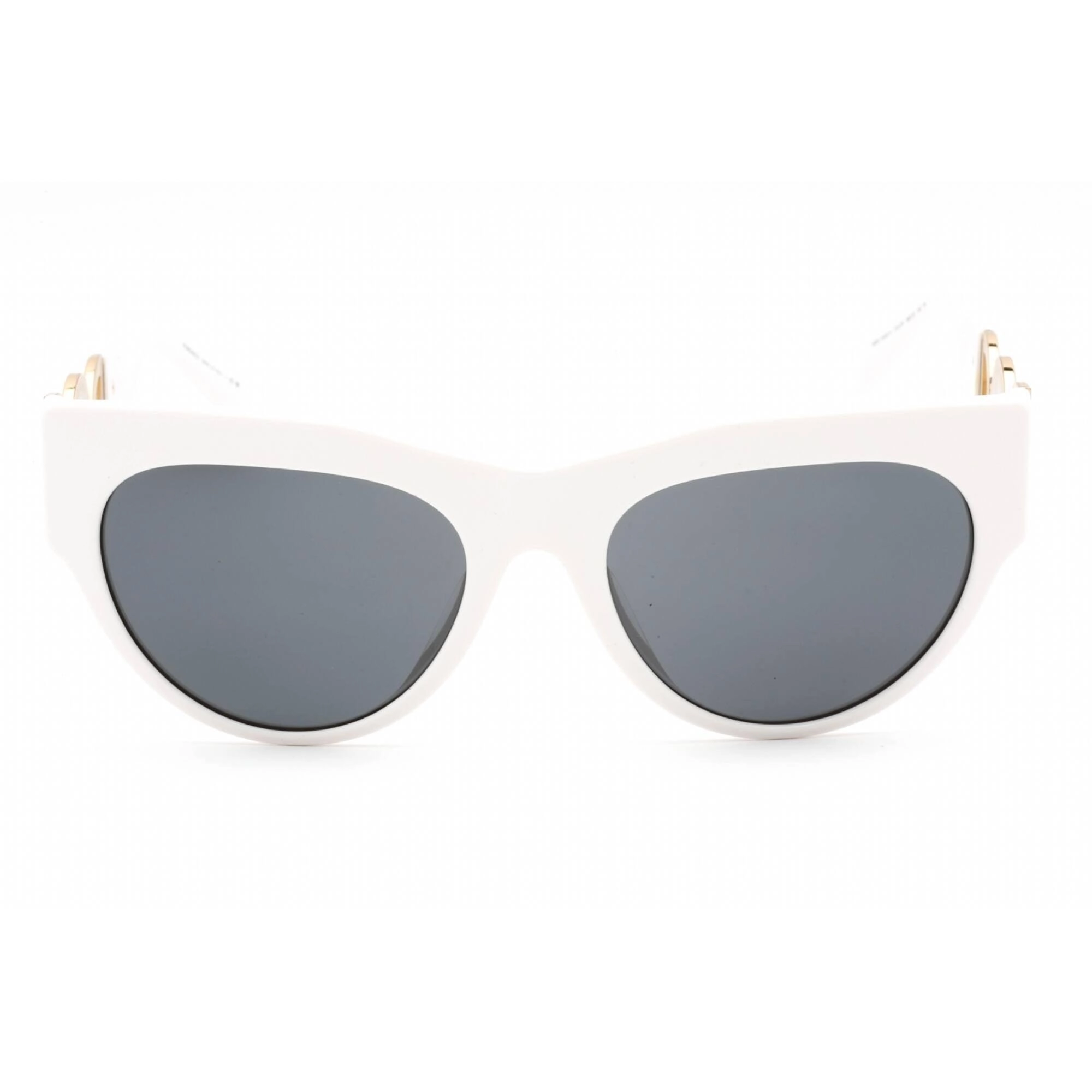 Versace Women's Sunglasses - Full Rim White Plastic Cat Eye Frame | 0VE4440U 314/87