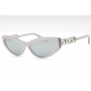 Versace Women's Sunglasses - Pearl Grey Cat Eye Full Rim Frame | 0VE4470B 54741U