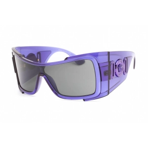 Versace Women's Sunglasses - Transparent Purple Shield Shape Frame | 0VE4451 541987