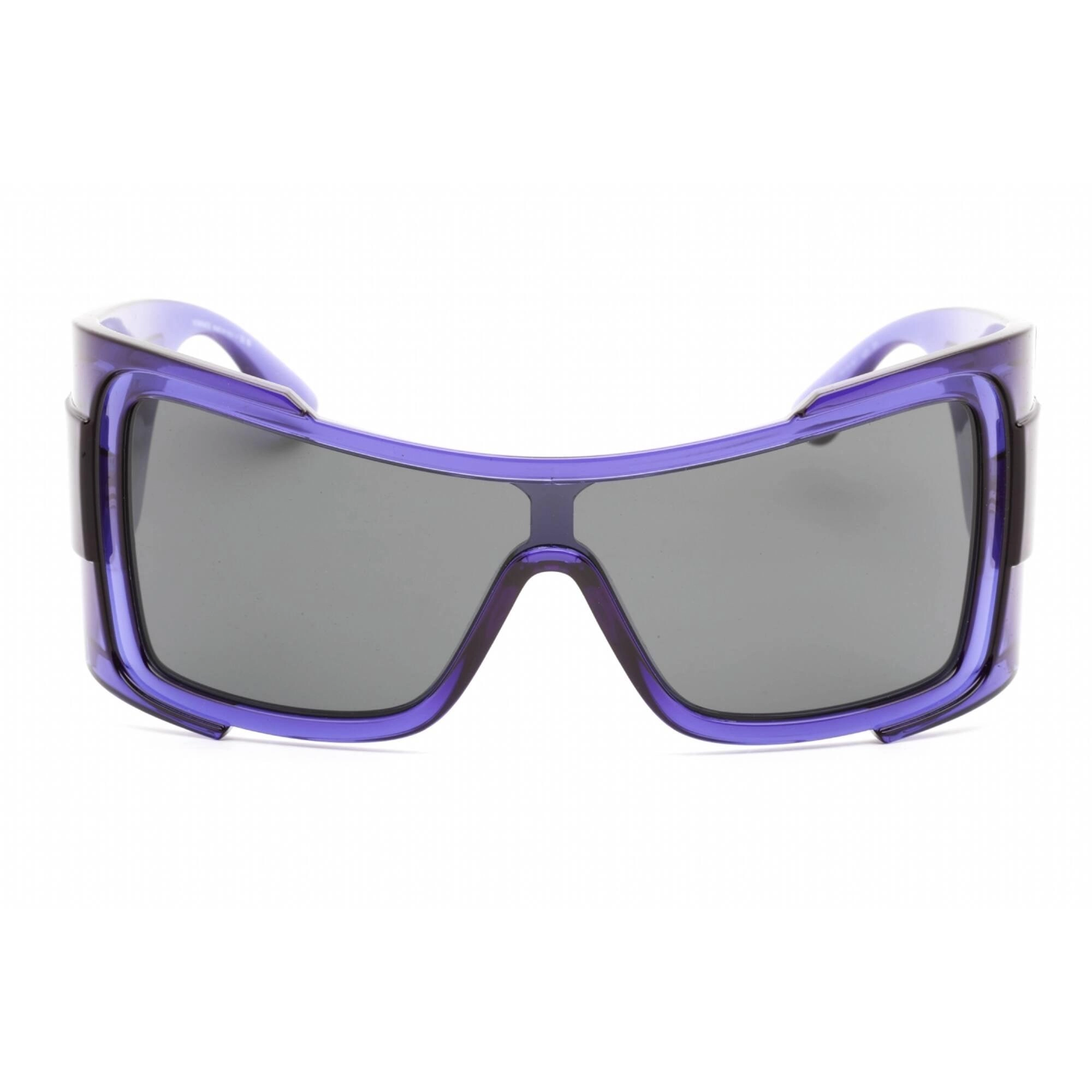Versace Women's Sunglasses - Transparent Purple Shield Shape Frame | 0VE4451 541987