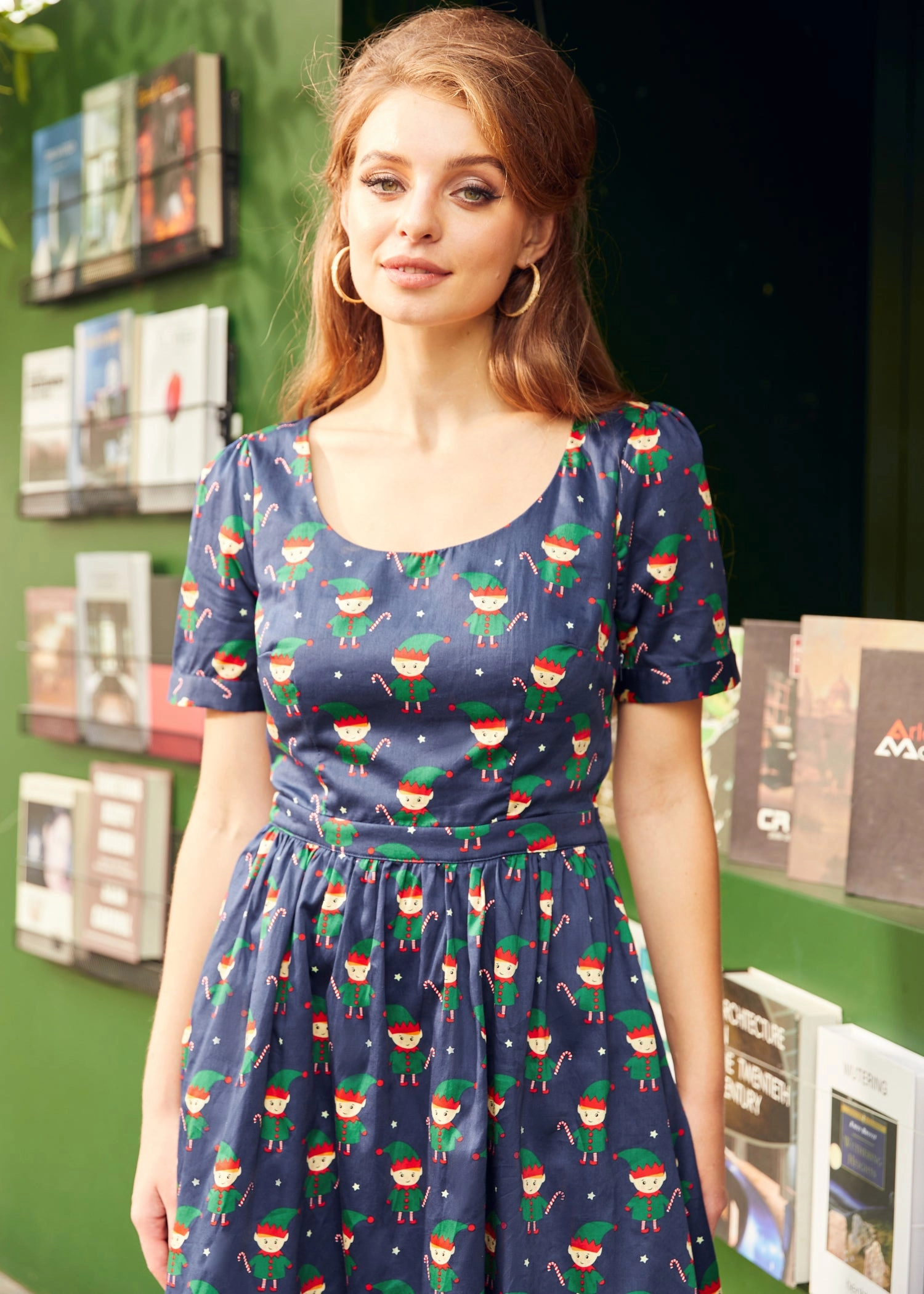 What's The Scoop? A-Line Dress