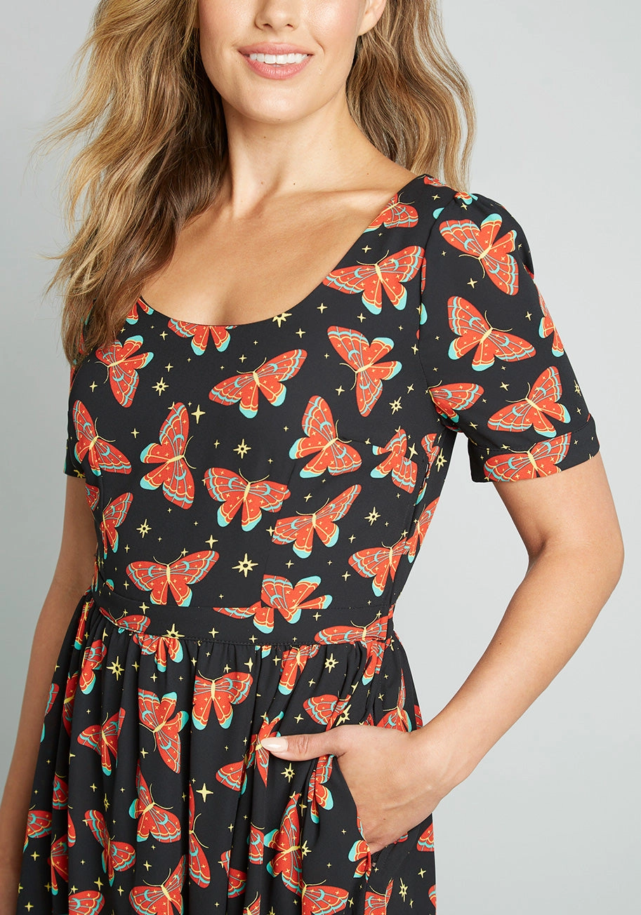 What's The Scoop A-Line Dress