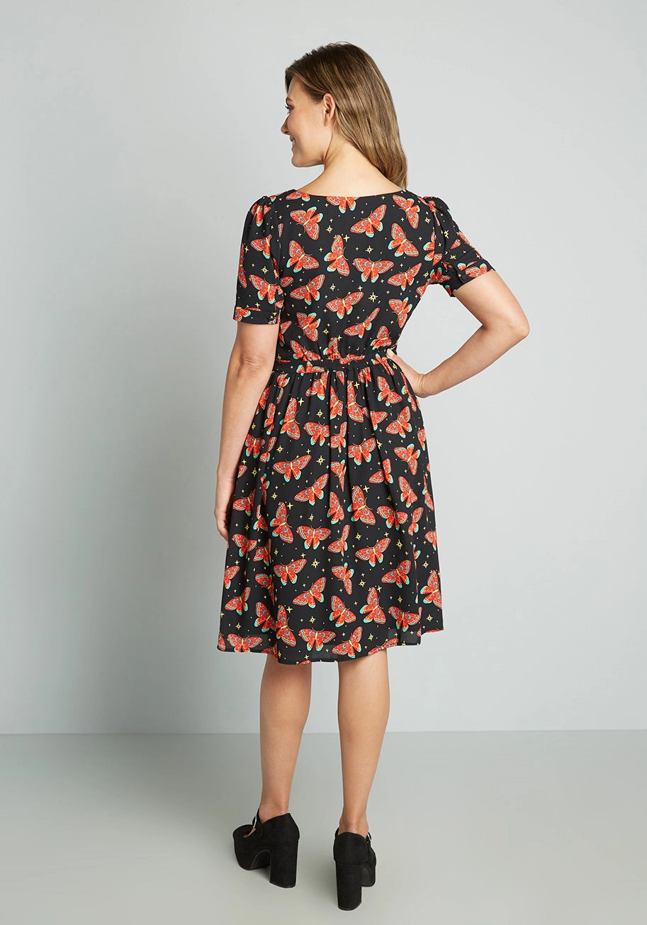 What's The Scoop A-Line Dress